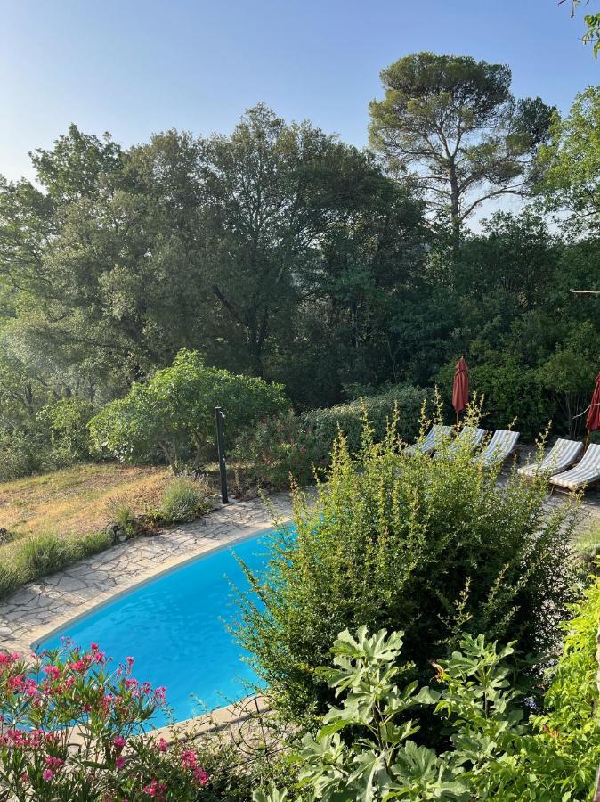 La Parenthese Du Var - Gite Avec Grande Terrasse Vue Sur Piscine Saint-Antonin-du-Var ภายนอก รูปภาพ
