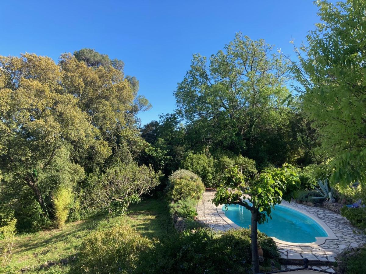 La Parenthese Du Var - Gite Avec Grande Terrasse Vue Sur Piscine Saint-Antonin-du-Var ภายนอก รูปภาพ
