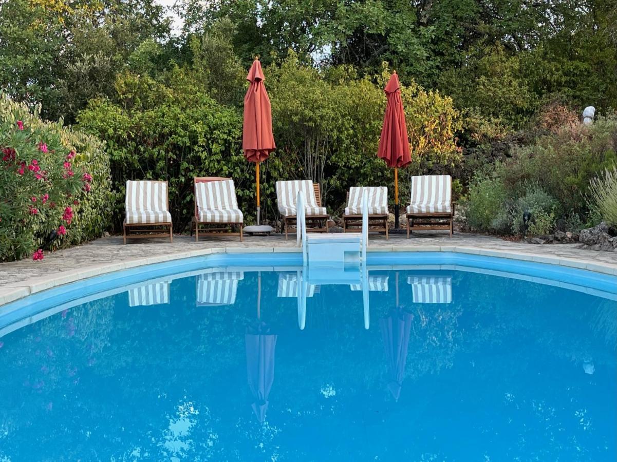 La Parenthese Du Var - Gite Avec Grande Terrasse Vue Sur Piscine Saint-Antonin-du-Var ภายนอก รูปภาพ